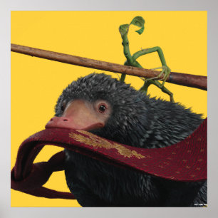 Póster Pickett & Teddy con varas y corbatas