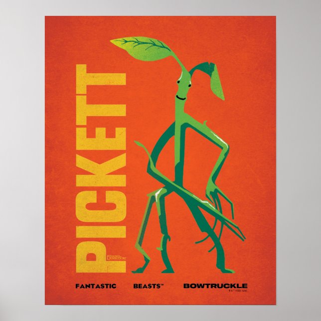 Póster Pickett Vintage Graphic (Frente)