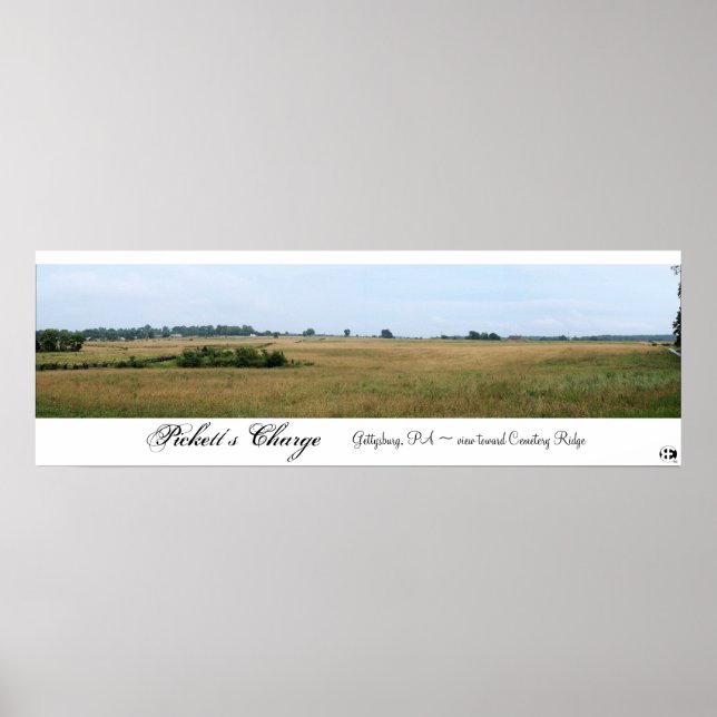Póster Pickett's Charge Panorama (Frente)