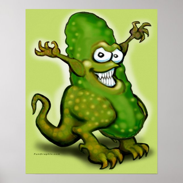 Póster Pickle Saurus Rex Poster (Frente)