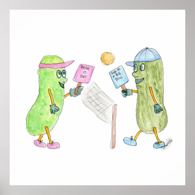 Póster Pickleball Champion (Frente)