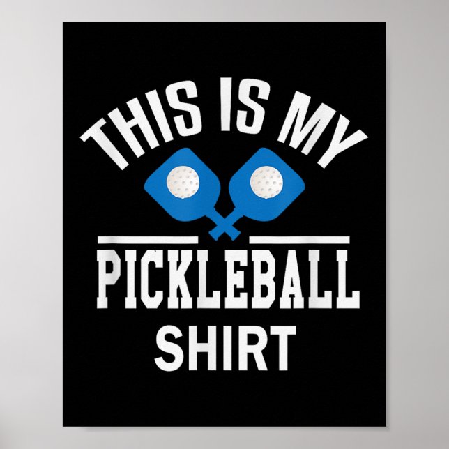 Póster Pickleball - Dinker Bádminton Tenis Pickleball Gi (Frente)