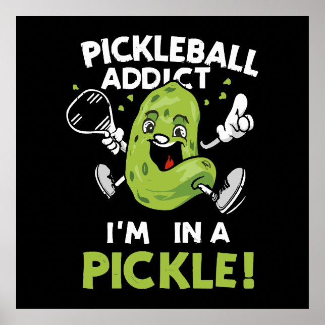 Póster Pickleball Divertido (Frente)