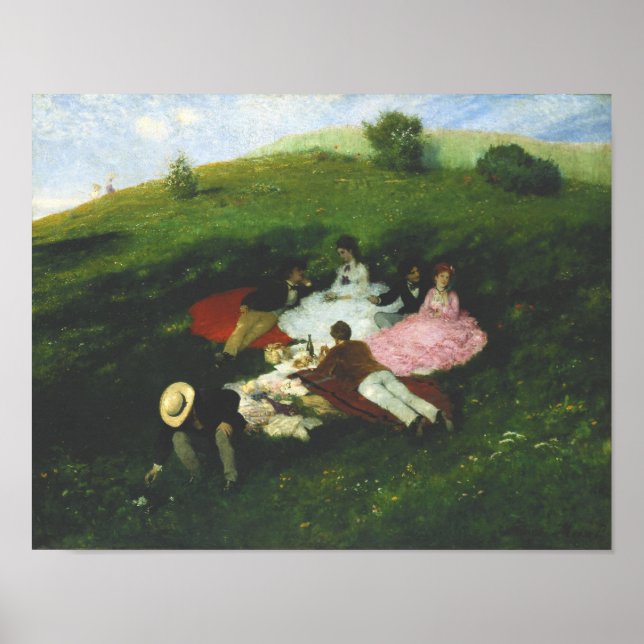 Póster Picnic in May (Frente)