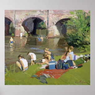Póster Picnic junto al río Withypool