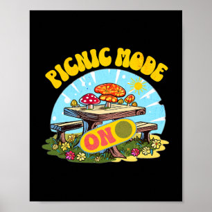 Póster Picnic Vibe Picnic Table Picnic Birday Party Suma