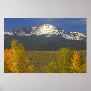 Póster Pico de los piques en otoño