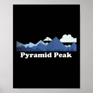 Póster Pico Pirámide Bygger Nueva York Ny Escalada Sender