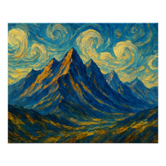 Póster Picos aletargados