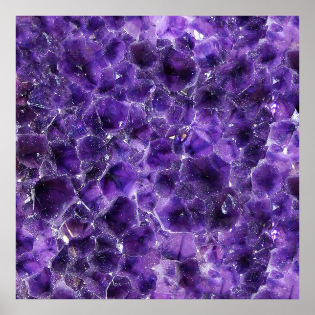 Póster Picos de Amethyst en Caída (Frente)
