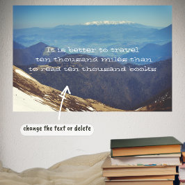 Póster Picos de montaña con cubierta de nieve