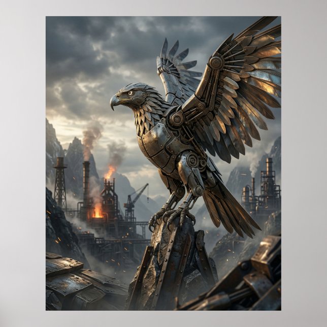 Póster Picos Steel Eagle (Frente)