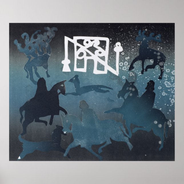 Póster Pictish Hunting Scene I 1995 (Frente)