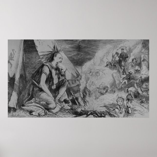 Póster Pictures in the Fire! (Frente)