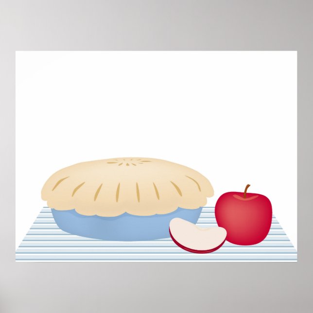 Póster Pie de Apple casero (Frente)