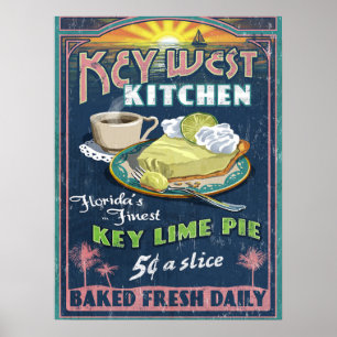 Póster Pie de cal de llave