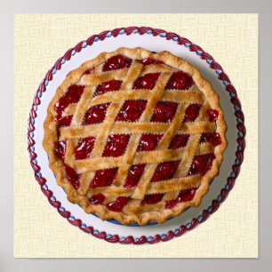 Póster Pie de cereza