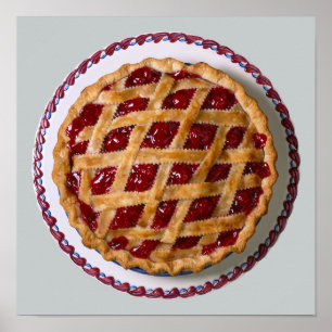 Póster Pie de cereza