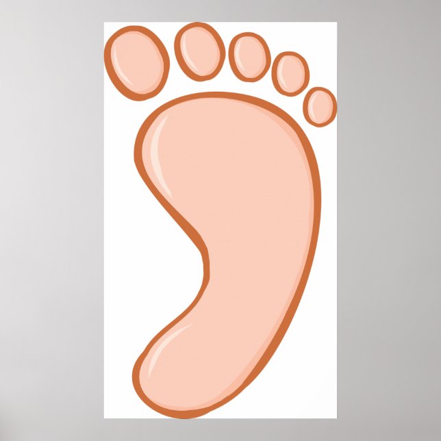 Póster Pie de derechos humanos (Frente)