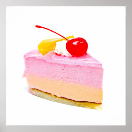 Póster Pie de helado decorativo