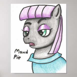 Póster Pie de Maud Pony Pony - Hermana de Pinkie Pie