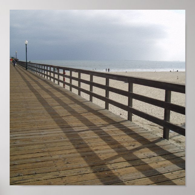 Póster Pie de playa de Seal (Frente)