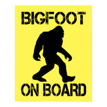 Pie grande a bordo - Funny Bigfoot
