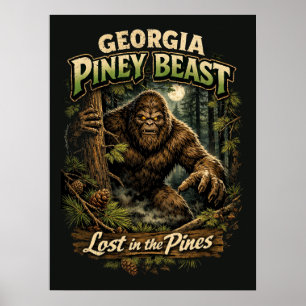 Póster Pie Grande Sasquatch