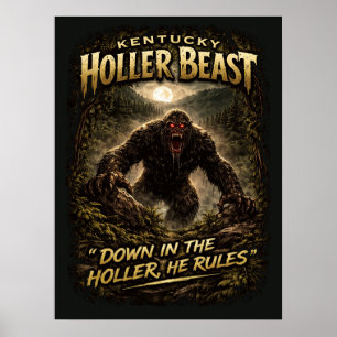 Póster Pie Grande Sasquatch