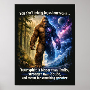 Póster Pie Grande Sasquatch