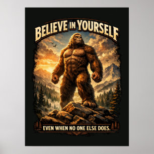 Póster Pie Grande Sasquatch
