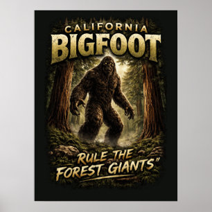Póster Pie Grande Sasquatch