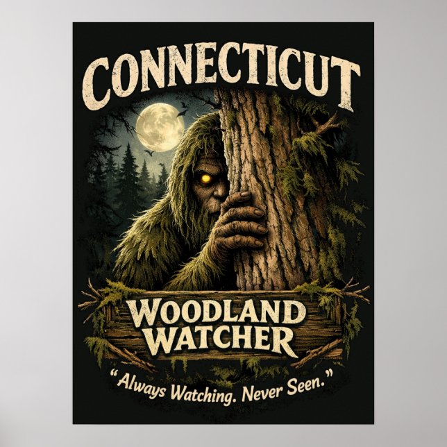 Póster Pie Grande Sasquatch (Frente)