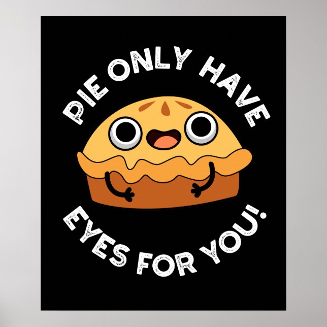 Póster Pie Sólo Tiene Ojos Para Usted Divertido Pun De Co (Frente)