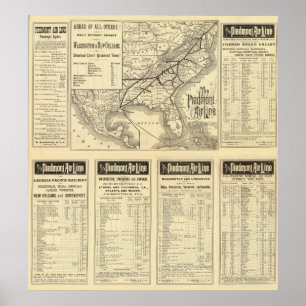 Póster Piedmont Air Line