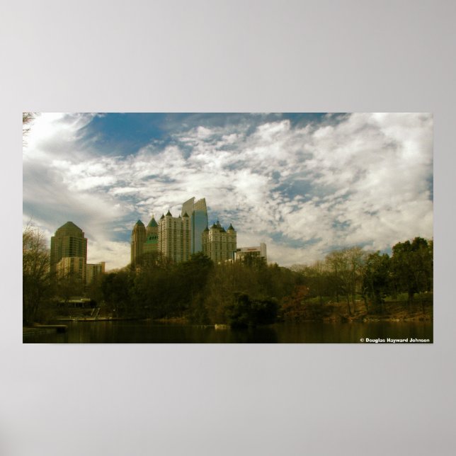 Póster Piedmont Park, Atlanta, GA (Frente)
