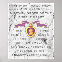 Piedra blanca "PURPLE HEART"