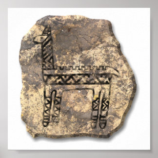 Póster Piedra de Llama