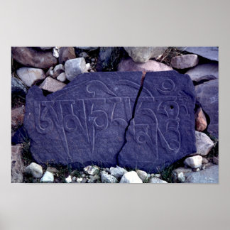 Póster Piedra Mani en bruto