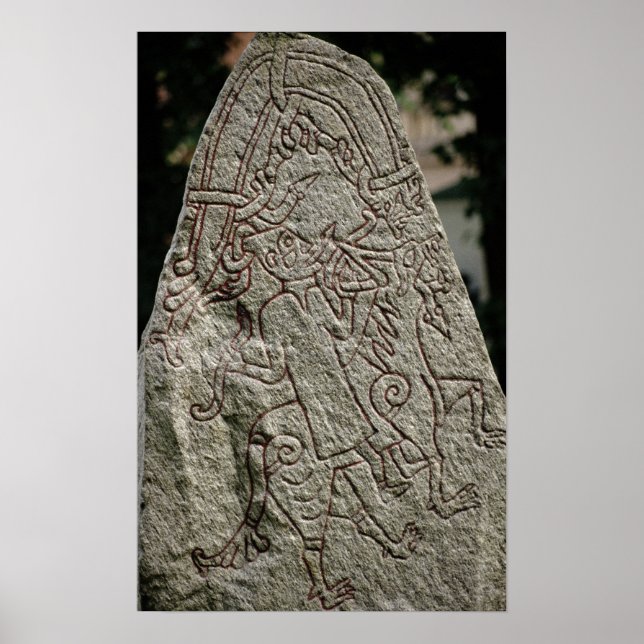 Póster Piedra rúnica (Frente)