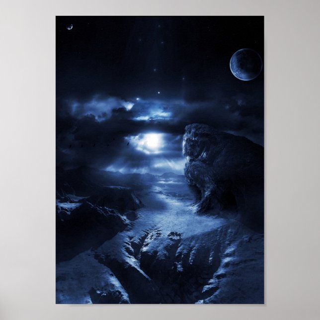 Póster Piedra secreta (Frente)