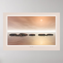 Póster piedras de paso