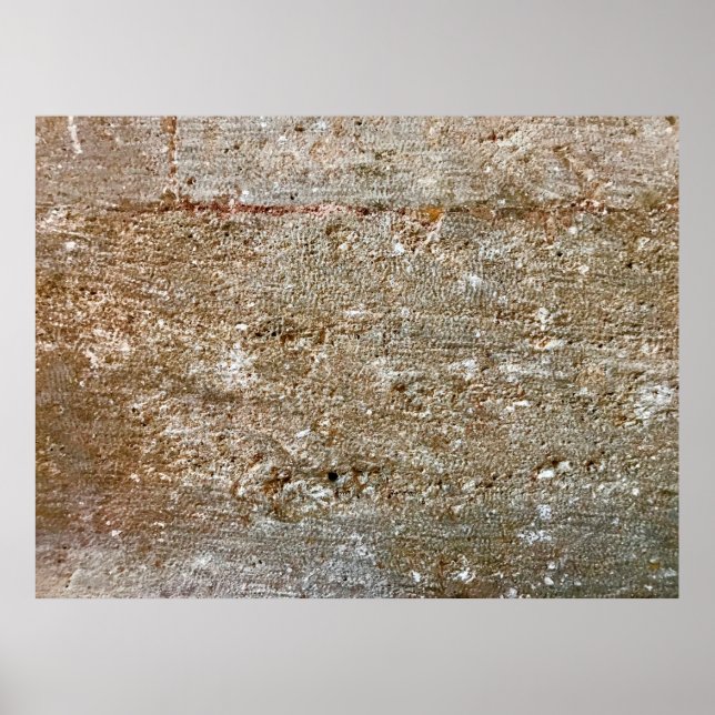 Póster piedras negras de color gris natural abstracto tex (Frente)