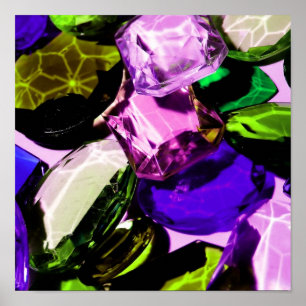 Póster Piedras preciosas