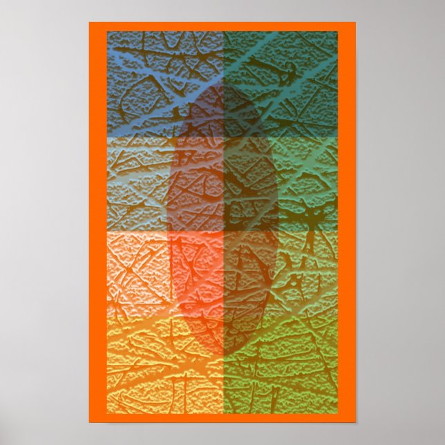 Póster Piel colorida (Frente)