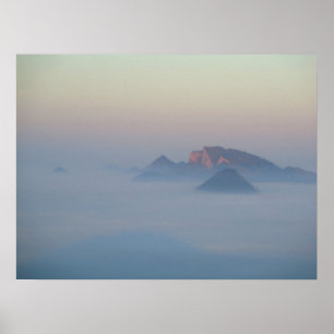 Póster Pieniny de tres coronas