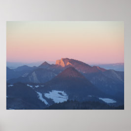 Póster Pieniny de tres coronas