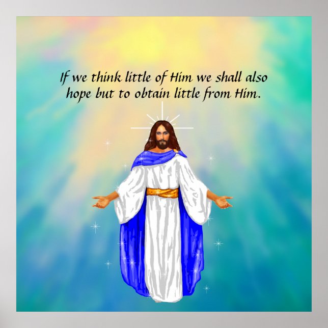 Póster Piensa en Él (Frente)