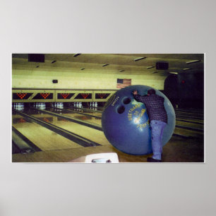 Póster Piensa en Grande....Bowling