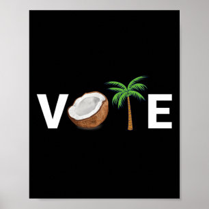 Póster Piensa Que Te Acabas De Caer De Un Árbol De Coco H